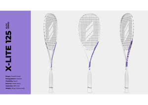 EYE Rackets X Lite 125 Elite Series Squash Racket New for 2025