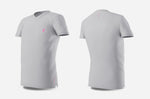 EYE Rackets Squash Shirts V Neck (Light Grey / Pink)