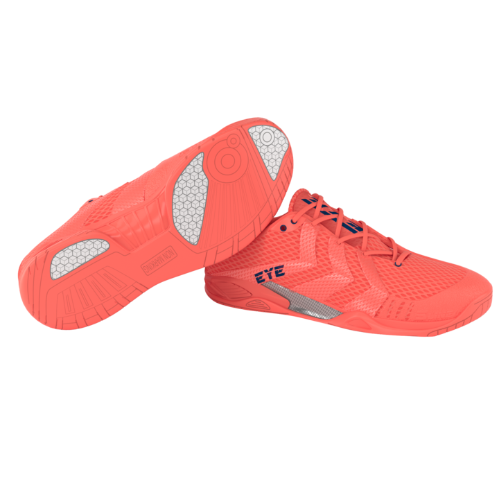 EYE Rackets S Line Squash Shoes (Atomic Peach)
