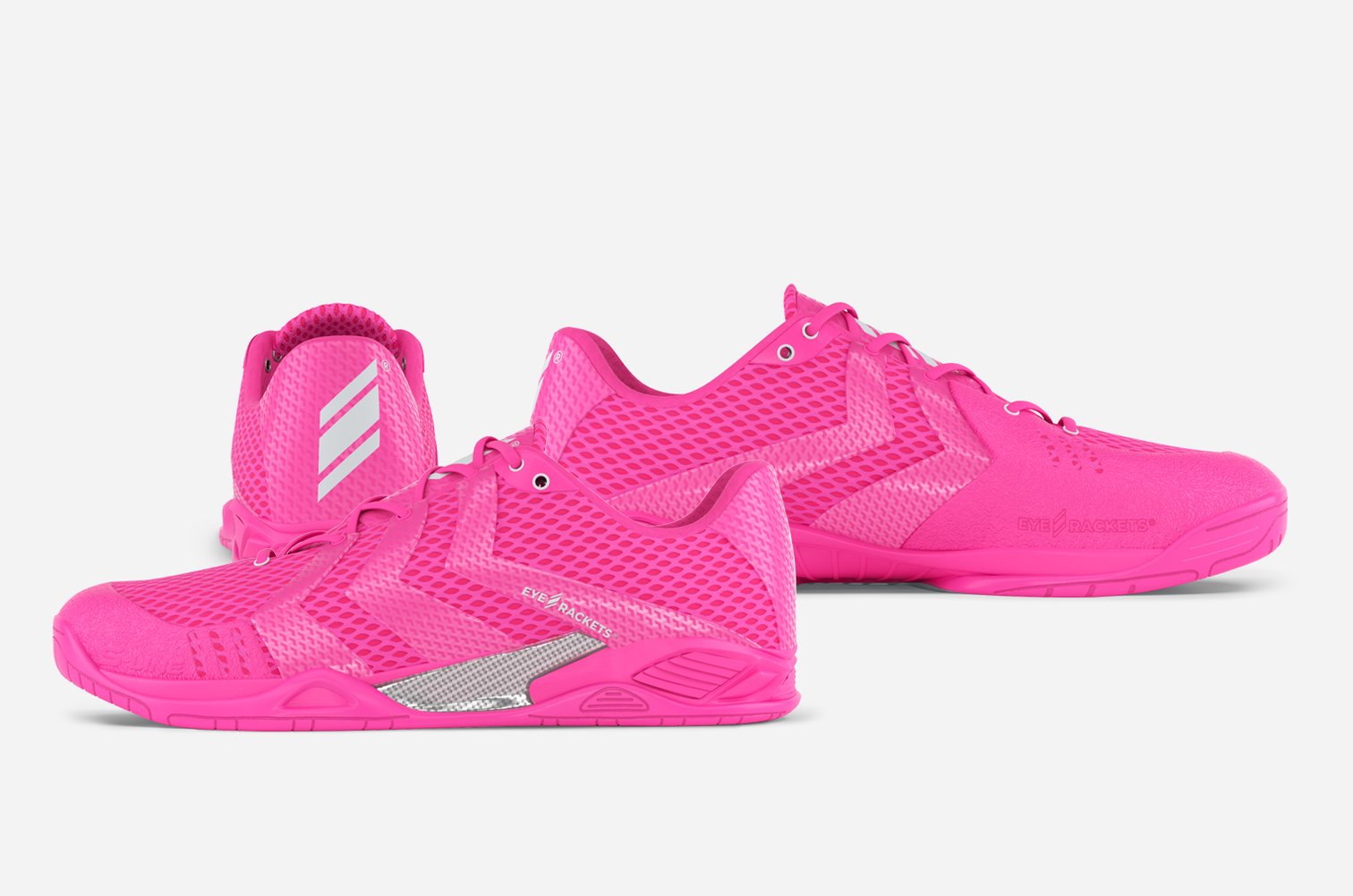 EYE Rackets S Line Performance Squash Shoes Hot Pink