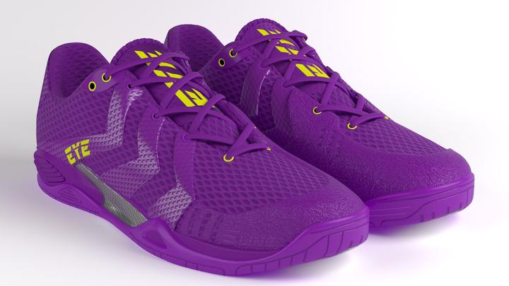 EYE Rackets S Line Squash Shoes (Electric Purple)
