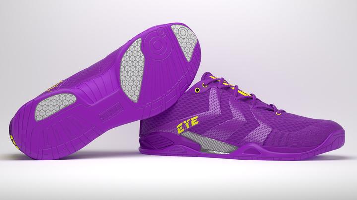 EYE Rackets S Line Squash Shoes (Electric Purple)
